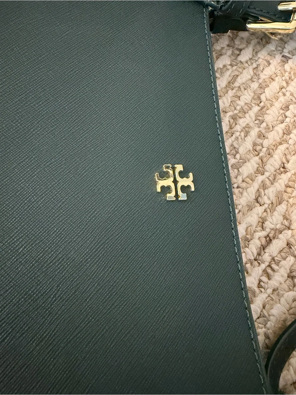 Tory Burch structured saffiano